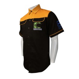 R231  度身訂造恤衫  設計物流公司制服 物流制服 倉儲物流 撞色有蓋胸袋  網上下單恤衫 恤衫製造商 R231  度身訂造恤衫  設計物流公司制服 物流制服 倉儲物流 撞色有蓋胸袋  網上下單恤衫 恤衫製造商